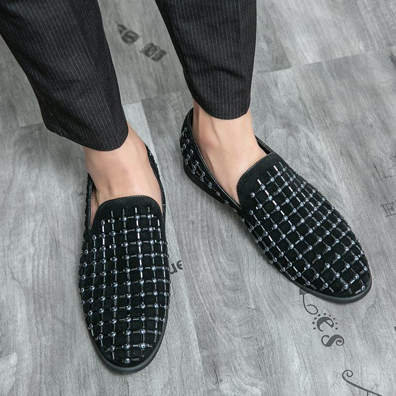 Mens Dress Shoes Men's  Leather  Skin Shoes for Men Elegant Casual Business Luxury Social Male Shoe