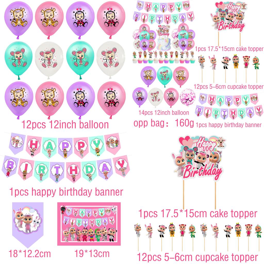 Cry Babies Magic Tears Themed Party Supplies For Unforgettable Fun And Entertainment