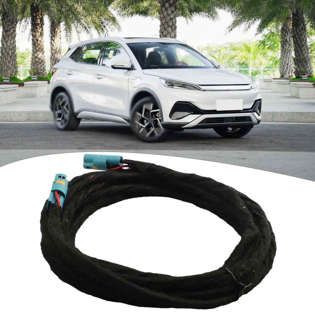 Dash Cam Power Cable ADAS GPS Camera Cable Direct Installation Easy To Use Quick Installation Fit For BYD Black