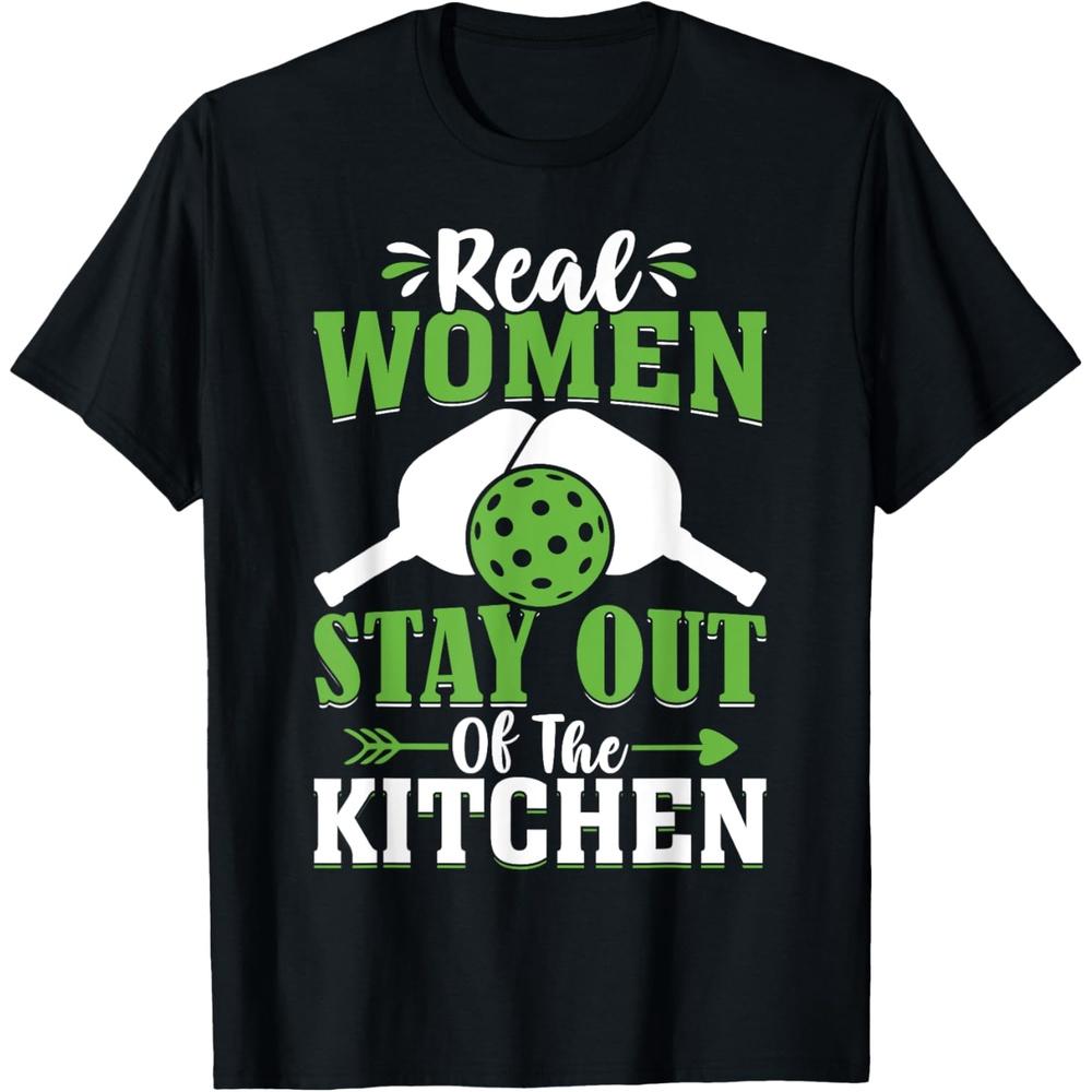 Real Women Stay Out Of The Kitchen T Shirt XXL чёрный