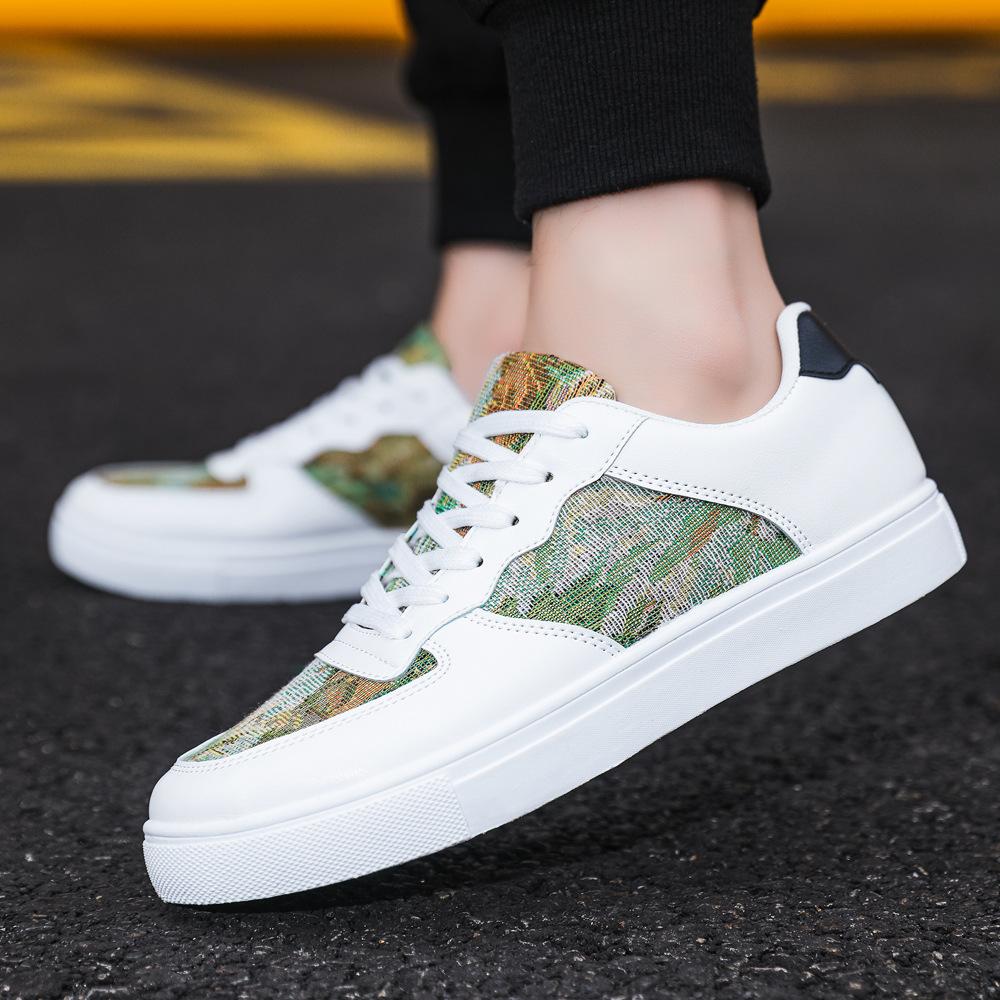 Comfort Male Sneakar Fashion Mens Casual Brand Designer Oil Painting Style Men Casual Sneakers 2024 New Hot Zapatillas De Hombre