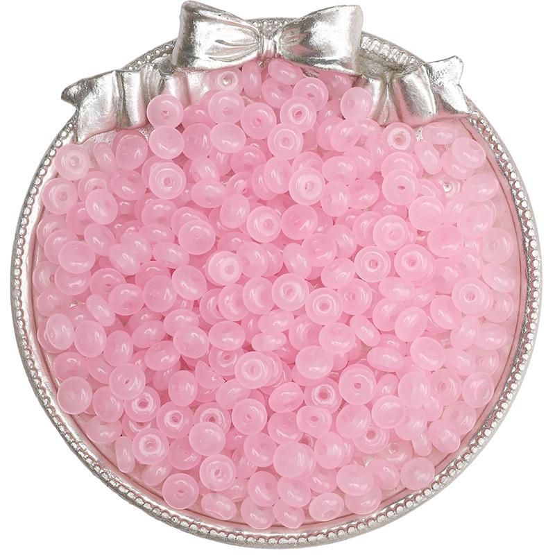 50Pcs Crystal Czech Glass Beads Abacus Seed Beads for Earring Bracelet DIY Jewelry Craft Accessoreis Making