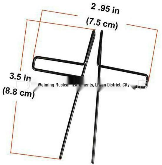 Universal Large Metal Music Score Clip for Stands and Pianos