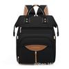 Schoolbag Mommy Bag Large Capacity New Fashion Portable Maternal and Infant Bag Main Bag Up and Down Layered Removable Bottle Bag Mom Bag