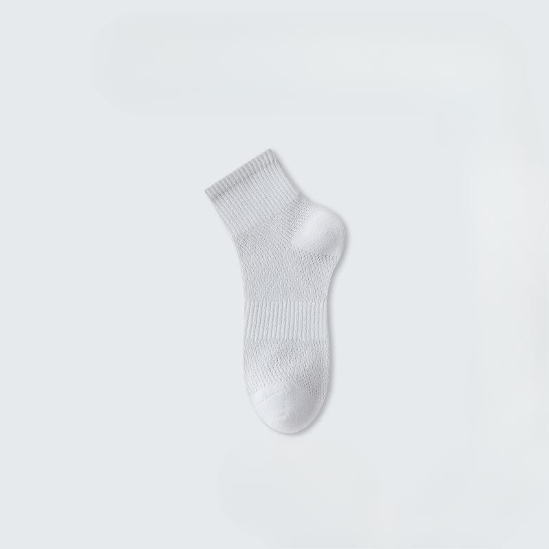 Female Summer Mesh Thin Pure Cotton Bacteriostatic Breathable Tube Socks