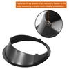 Hooke Road Matte Black Headlight Bezels and Headlight Cover Trims for Jeep Wrangler