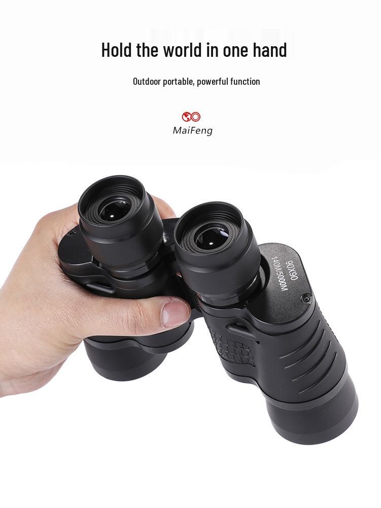 Maifeng 90x90 HD Night Vision Binoculars - Compact, High-Power Outdoor Telescope
