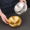 Stainless Steel Bowl Double Layer Thickened Large Capacity Noodle Bowl for Cold Noodles Ramen Mixing Rice Soup Bowl