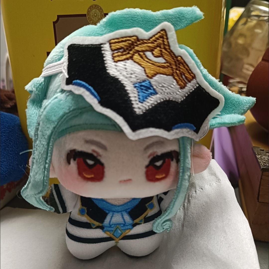 10cm Spiel Genshin Impact Der Doktor Il Dottore Plüschtier Stoffpuppe Dekorative Rucksackanhänger Schlüsselanhänger Puppe Plüschtiere Geschenke