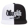 1 buc Șapcă Snapback la Modă Brodată Thug Life, Șapcă de Baseball pentru Sporturi în Aer Liber pentru Bărbați și Femei