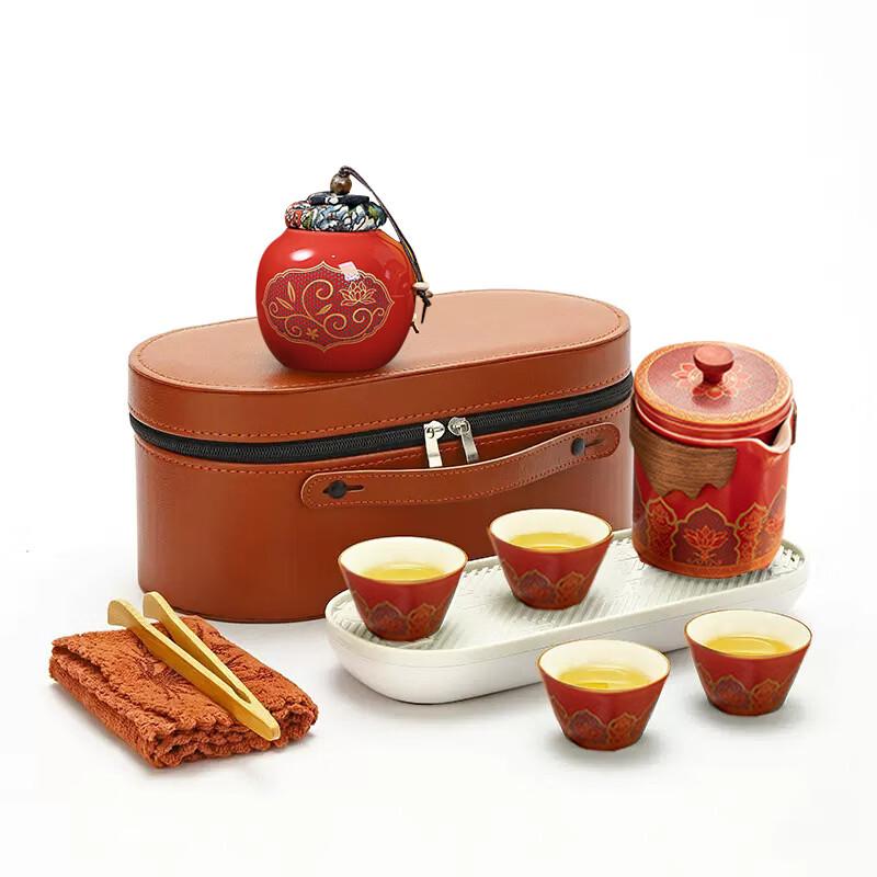Nordic Style Portable Travel Tea Set
