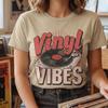 Retro Turntable Shirt: Vintage Vinyl Vibes Music Lover Tee