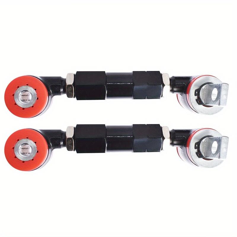 Black Adjustable Racing Rear Suspension Camber Control Arms Kit Replacement for Honda Civic Acura Integra 1990-2001