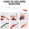 Wire Lead Threading Device Tool Fish Tape Cable Puller Electrical Wire Threader Electrical Spring Wire Threader