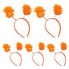 Cute Hairband with Colorful Pompoms Perfect for Parties Stage Performences Eye-catching Party Headband Birthday HeadWear