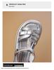Girls' Open-Toe Summer Sandals 2026: Versatile Princess Beach Shoes for Older Children