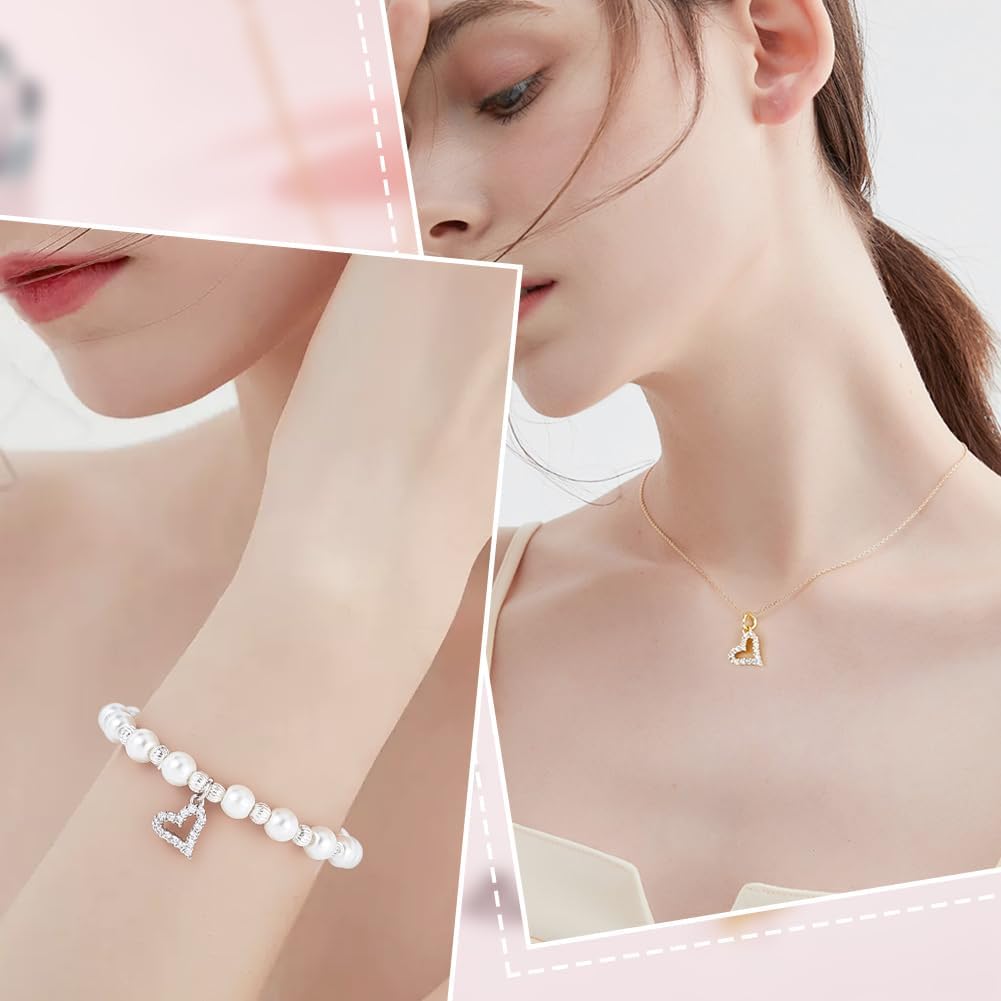 

Beebeecraft 1 коробка 12 шт. 2 цвета Подвески-сердечки Покрытие 18-каратным золотом и платиной Микропаве из кубического циркония Подвеска с соединительным кольцом для DIY ювелирных изделий