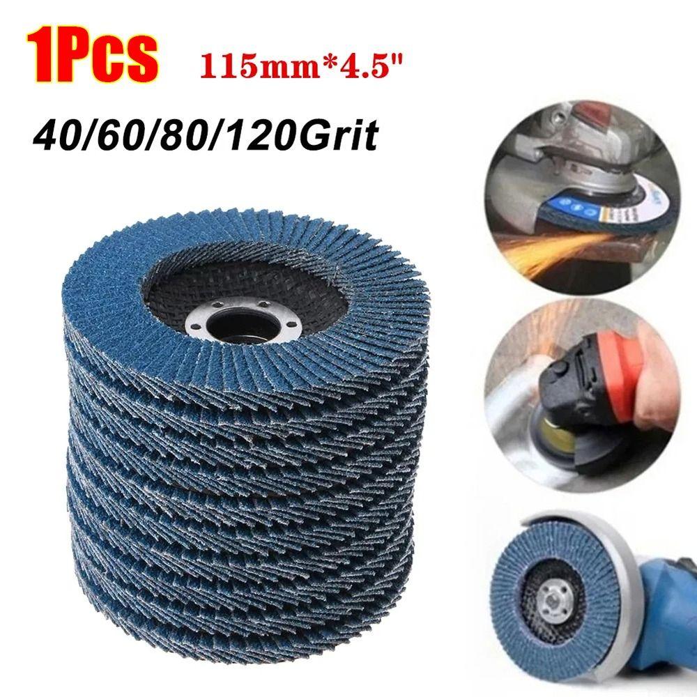 1Pcs 40/60/80/120 Grits Grinding Wheel 115mm 4.5inch Sanding Discs Durable Polishing Wheel