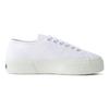 Superga 3740 Platform Leggera Platform Size Cm Sneakers, Women's, White, 23.0