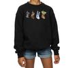 STAR WARS Mädchen-Sweatshirt mit Weihnachtsstrümpfen