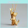 Butterfly Cat Cartoon Pendant Necklace Alloy Chain Women Gift Jewelry Fashion