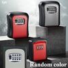 2pcs Ultra-secure Flip-top Key Lock Box with Sliding Cover Holds up to 8 Keys Features a Durable Metal and Plastic Construction