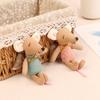 Kawaii Fabric Mouse Doll Thumb Doll Toy Cute Angel Wings Mouse Dolls Toys Soft Plush Toy Home Decoration For Kid Gifts