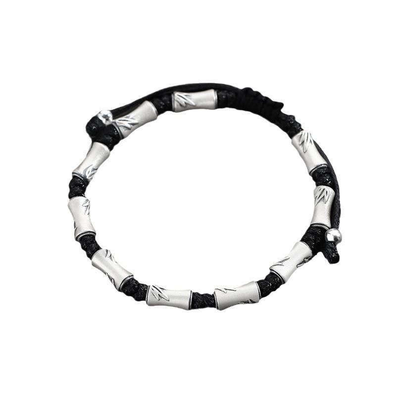 New Chinese Style Bamboo Woven Bracelet Fashion Lucky Jewelry Gift For Unisex