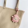 Goat PU Leather Sheep Bag Charm Cartoon Sheep Keychain Fashion Lamb Pendant  Bag Decoration