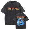Arrivo T-shirt Y2k Uomo Donna Abbigliamento Novità Top & T-shirt Camisetas Lavata Vintage Band Rock Limp Bizkit Grafica