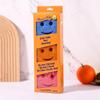 Douyin Smiley Magic Cleaning Sponge – Loofah-Style Honeycomb Kitchen Dish Sponge
