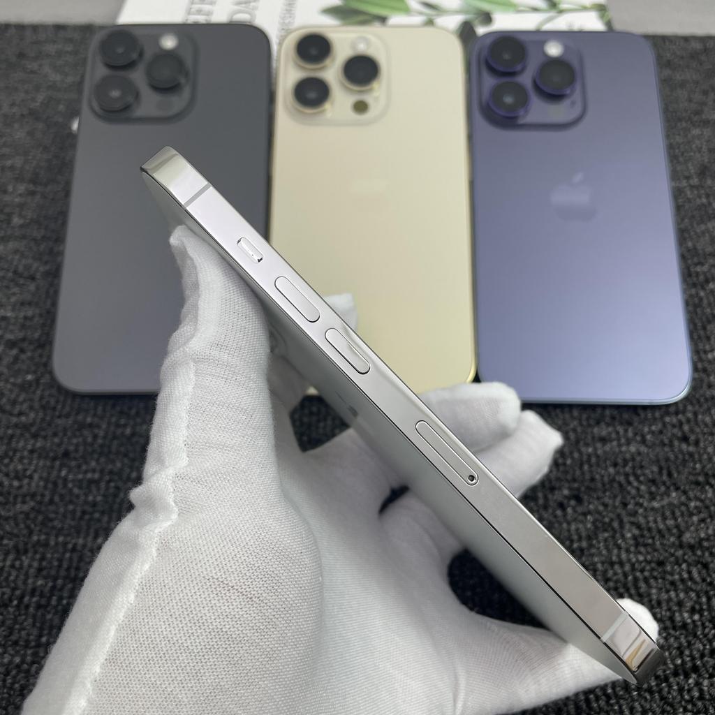 Refurbished Apple iPhone 14 Pro Smartphone with Nano-SIM+eSIM