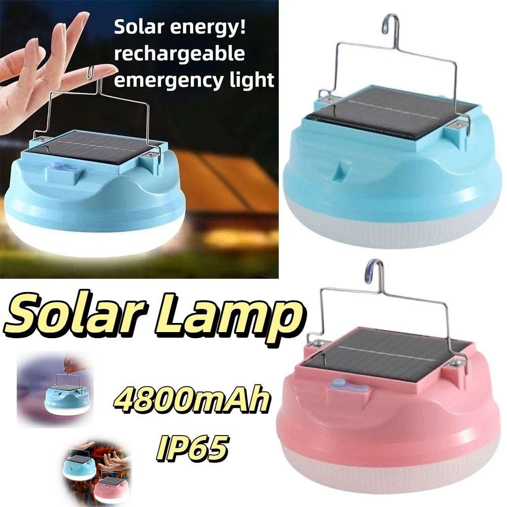 Quick Hook Solar Powered LED Camping Light Waterproof Ultra Bright LED Light  Camping