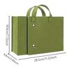 New Felt Felt Bag Organizer Lightweight Foldable Travel Briefcase Large Capacity Storage Bag