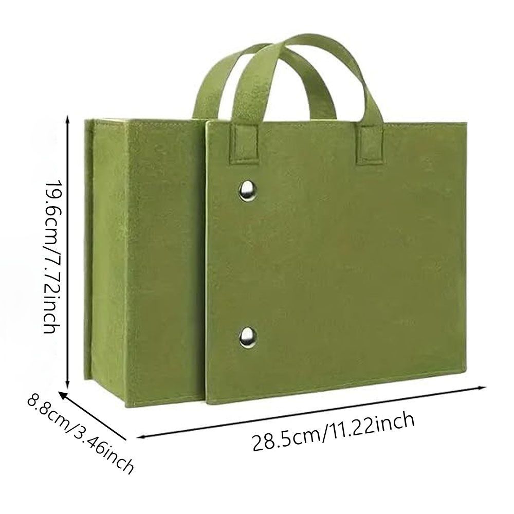 New Felt Felt Bag Organizer Lightweight Foldable Travel Briefcase Large Capacity Storage Bag