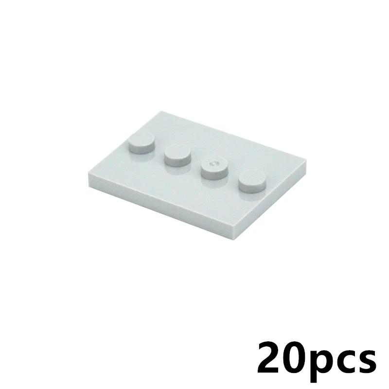 MOC Technical Bracket Bricks 1x2 1x1 Inverted Display Holder Building Blocks Compatible 36840