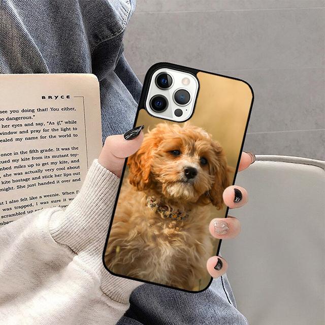 Cartoon Cavoodle Cavapoo Mobile Phone Cases Cover For iPhone 17 Air 16 16e 15 14 12 13 11 Pro MAX apple Plus Coque