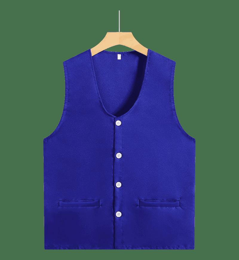 Custom Red Volunteer Vest with Logo for Adults & Children – Perfect for Activities & Public Welfare