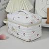 Women's Large Capacity Cherry Handbag: Portable Makeup and Toiletry Travel Bag