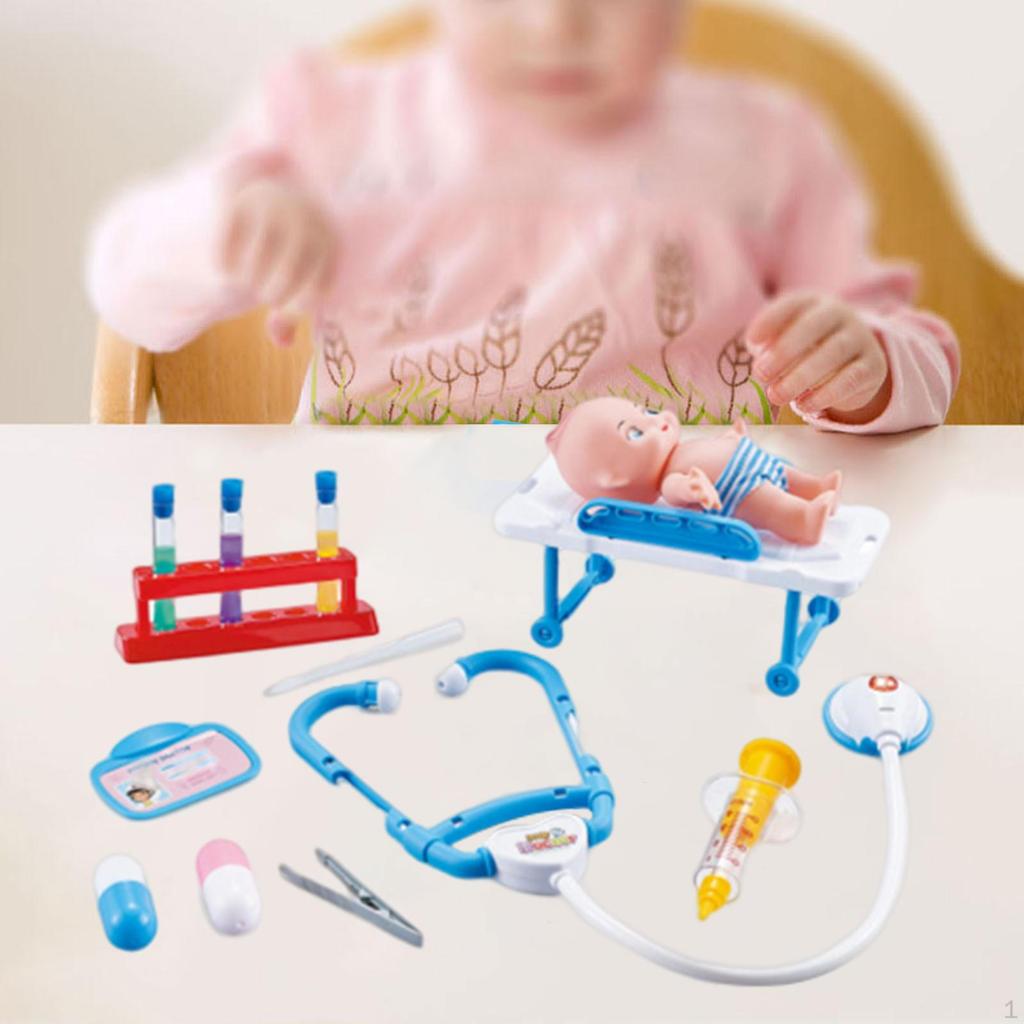 Pretend Doctor Playset Early Educational for Children Holiday Gift Party Favor