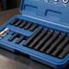 15Pcs 1/2 Drive Hex Bit Socket Set 30/75mm Alloy Steel For Impact Adapter For Automotive Repair DIY Tools