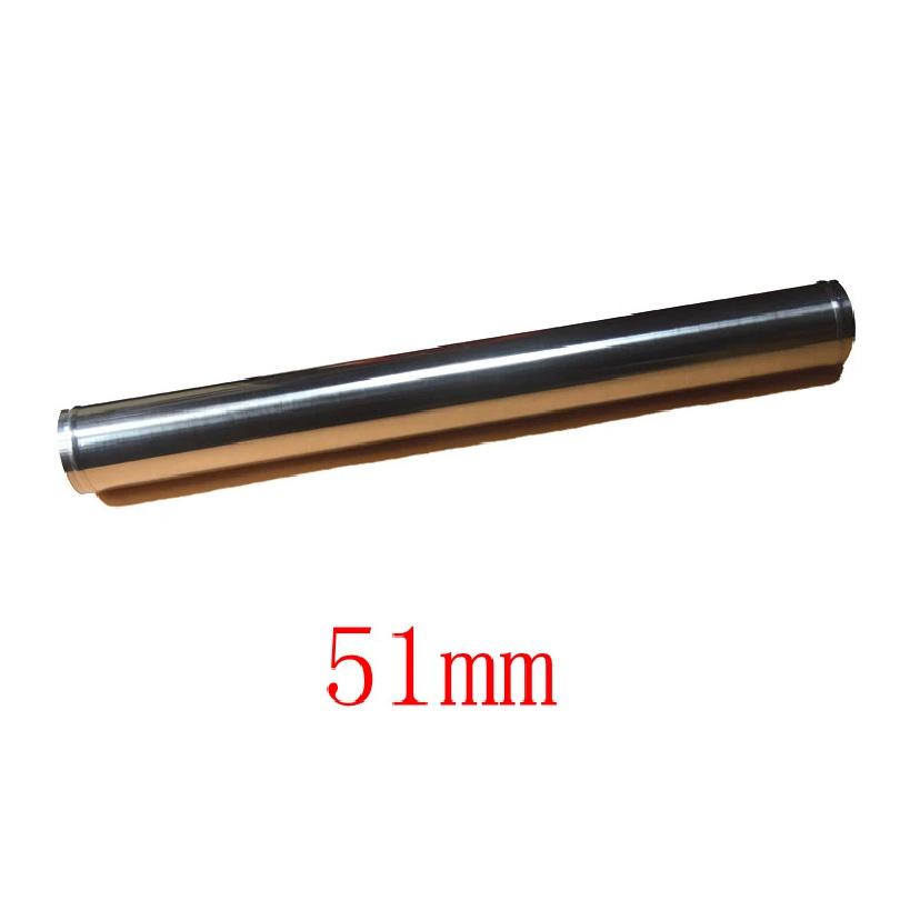 Universal 2.5inch Aluminum Tube 51/57/63/70/76mm Air Intake Pipe for Racing Car Intercooler Air Intake 0 Degrees 51mm
