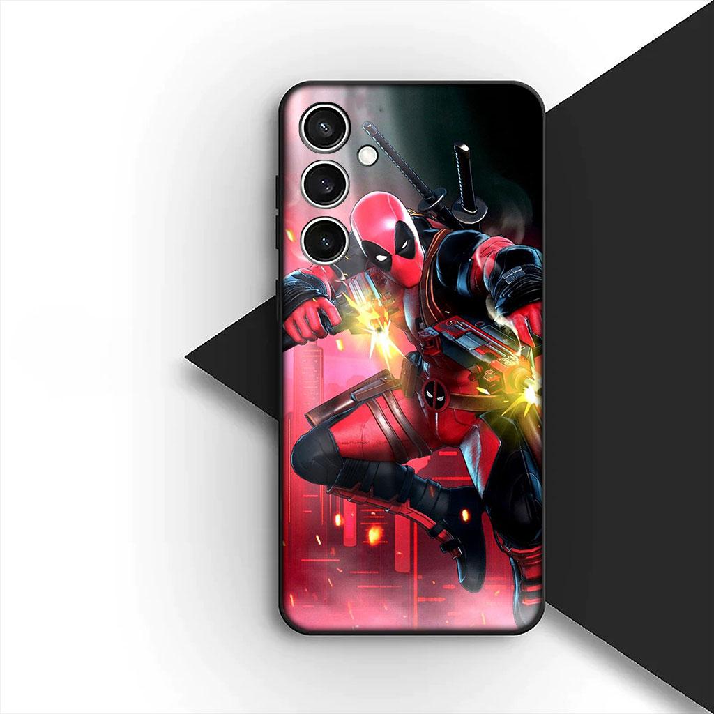 Phone Cover for OPPO A18 A16 A80 A40 A17 A15 A38 A78 A79 A54 A57 A58 A60 4G 5G Funda Casing Soft Case Wallpaper Marvel Deadpool