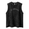 Street Cycling Vest Loose Casual Riding Retro Washed Old High Street Loose Hip Hop Vest Sleeveless T-shirt