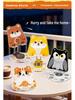 Cartoon Animal Acrylic Rotating Phone & Tablet Stand: Multi-functional, Portable & Desktop-Friendly