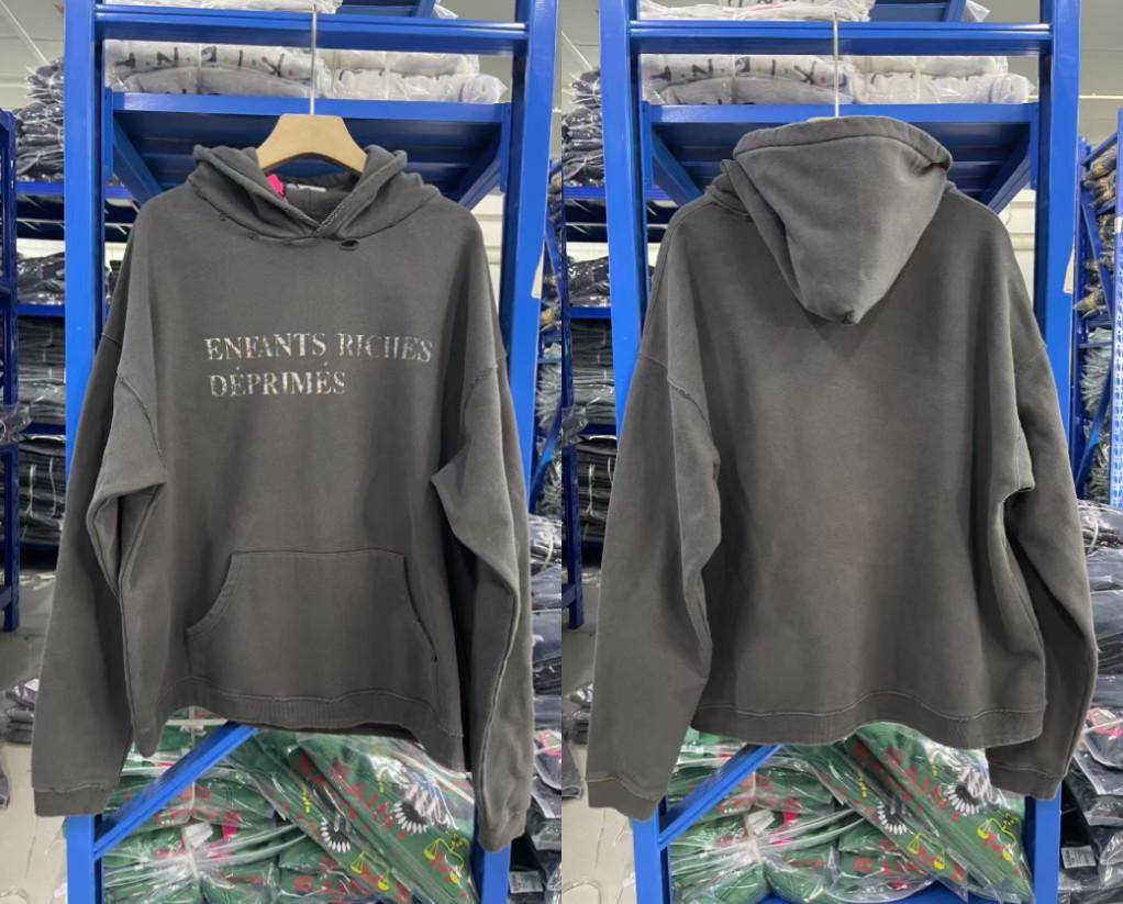 ERD West Coast Vintage Sanskrit Zipper Hoodie