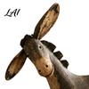 Resin Animal Sculpture Vintage Donkey Sculpture Rustic Farmhouse Figurine Tabletop Ornament Traditional Home Embellishments for Shelf Mantel