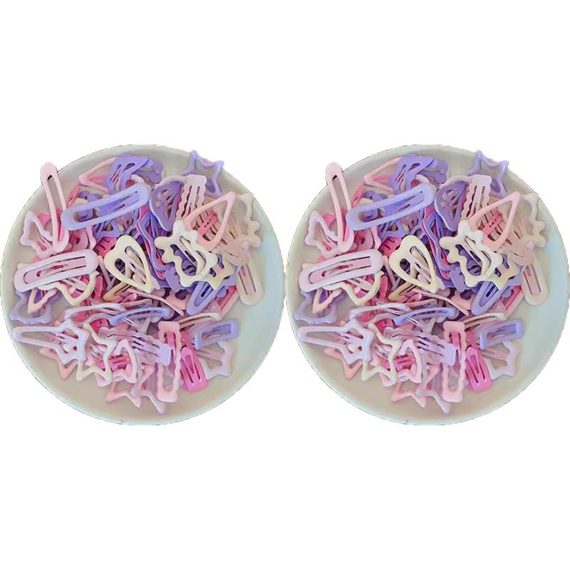 Korean-Style Sweet Dopamine-Colored Girls' Bangs Hair Clip Women'S Small Colorful BB Hair Accessory