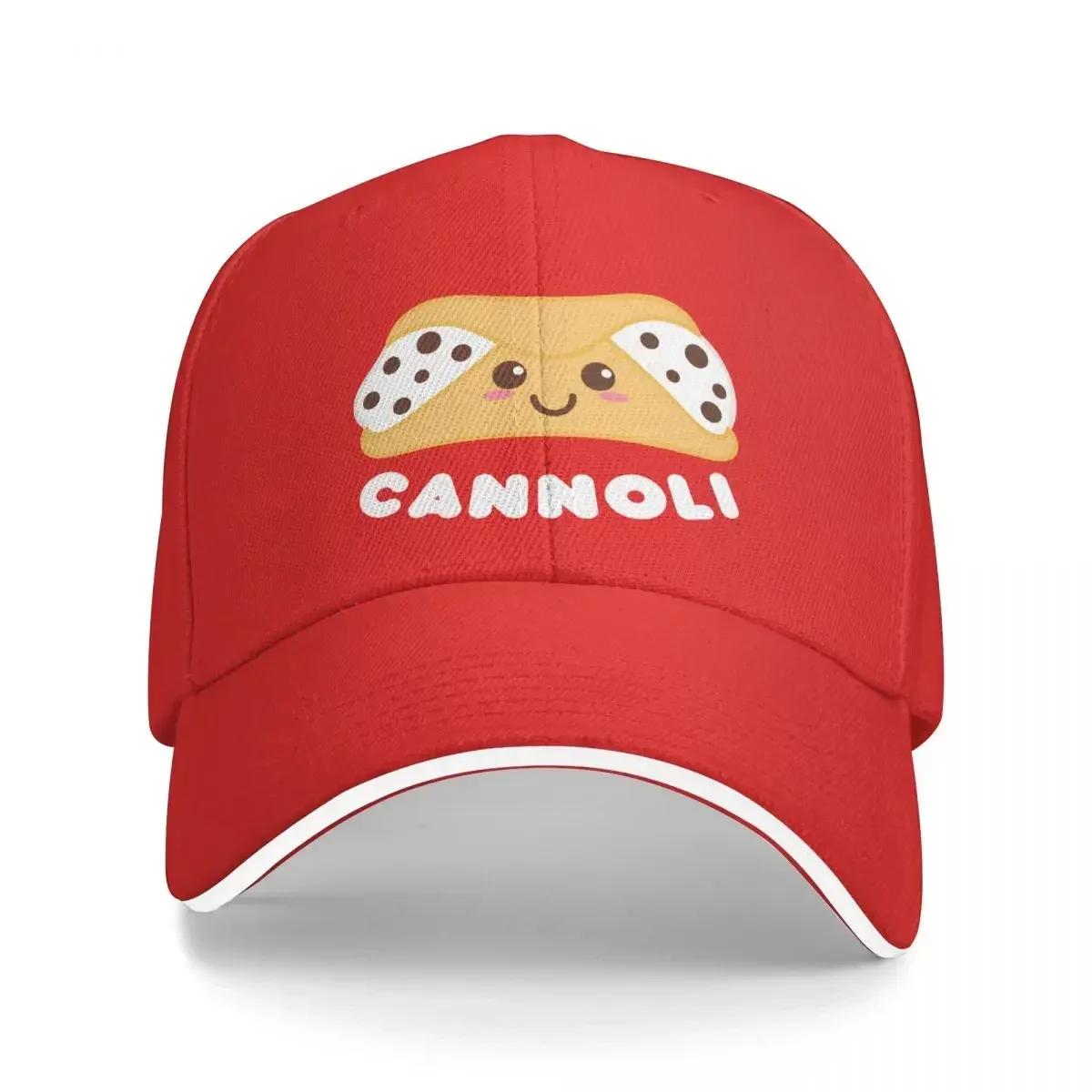 Kawaii Cannoli Baseball Cap Wild Ball Hat Fluffy Hat Adjustable Thermal Visor Golf Wear Unisex WoUnisexs