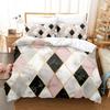 The Gift of Natures Force&Quietude -  Marble Grain Bedding Set, Duvet Cover&Pillowcases for a Grounded&Serene Bedroom Sanctuary